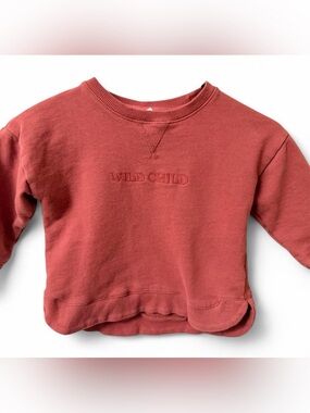 “Wild Child” Kids Crewneck - Cotton On